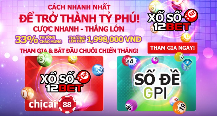 Giới Thiệu 12Bet _ Một số khuyến mãi hấp dẫn tại 12Bet